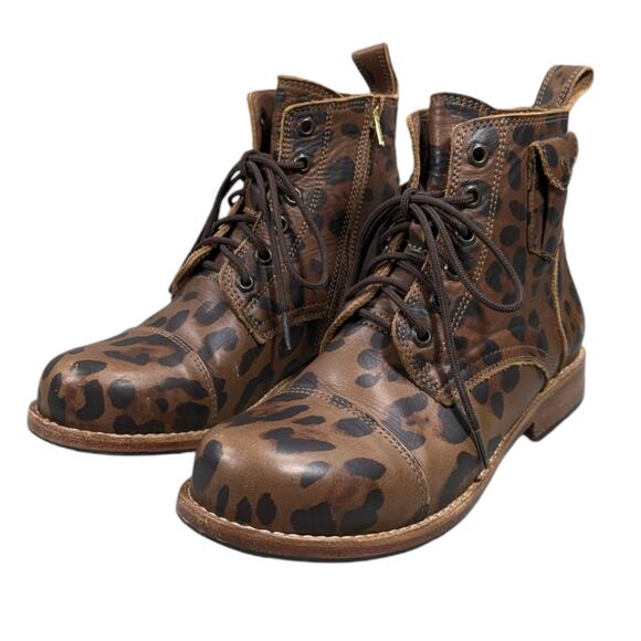 Mikoleon Heritage Luxe Wild Thing Boots EUC $240 Size 7 S2914 - Picture 8 of 11